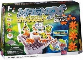 Mega Bloks Magnext Dynamix Advanced Gears 29303 FL New