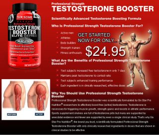 Premium Pro Strength Male Hormone Muscle Stimulator 1 Bottle 60 Pills
