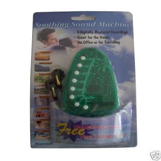 New Portable Soothing 8 Sound Machine Sleep Aid Therapy