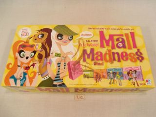 Electronic Mall Madness Board Game 2004 Milton Bradley Talking