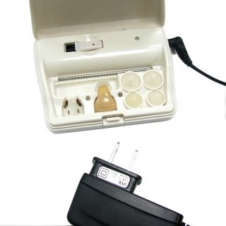 Lee Majors Bionic Ear Hearing Aid Kit with Charging Case Rechargeable