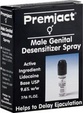 Premjact® Male Genital Desensitizer Spray Male Spray