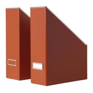 Magazine File Storge Box Organizer 2 Pack