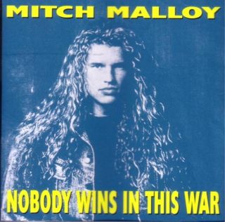 Mitch Malloy CD Nobody Wins RARE Promo SGL Van Halen