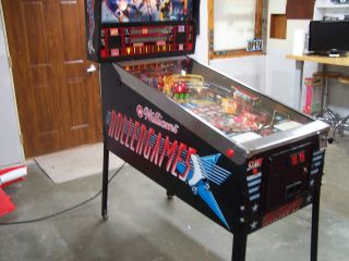 Rollergames Pinball Machine Arcade Game