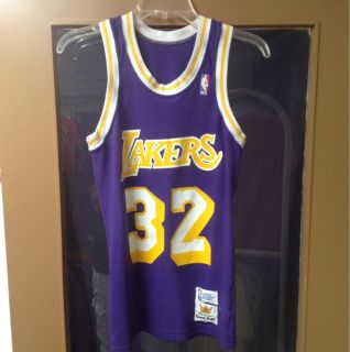 Vintage 80s Magic Johnson Lakers Jersey MacGregor Size S