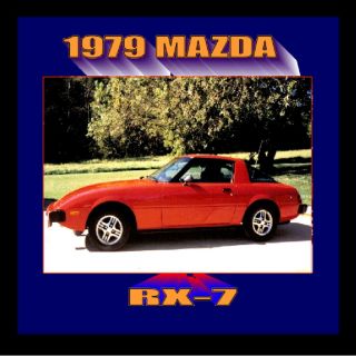 1979 Mazda RX 7 Classic Import Plaque