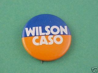 1974 Malcolm Wilson for Governor NY 1 1 8 Button Caso