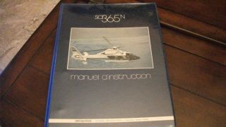  Manual Aerospatiale SA365N Manuel Dinstruction French 1982 Original