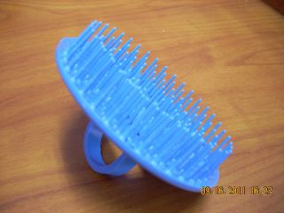 Mens Original Hair Scalp Massage Shampoo Brush 1 Blue Brush