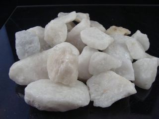 White Marble 1 Pound Lots Tumbler Polisher lapidary Rough Rock