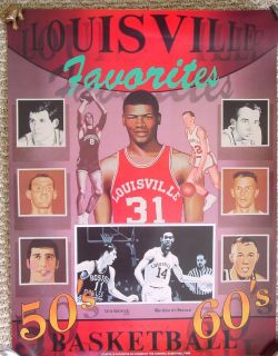 Vintage University of Louisville Basketball Fan FAVORITES 50s 60s RARE