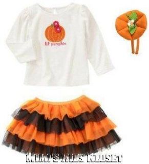 Gymboree Halloween Fall Tutu Outfit 18 24 Months