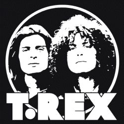 Marc Bolan T Rex Get It on Bang A Gong Classic 70s Tee Vintage Black