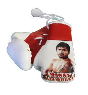 Manny Pacquiao Souvenir Mini Boxing Gloves Made in USA