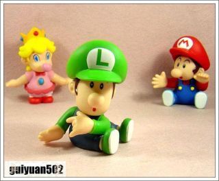 New Super Mario Bros Figure Baby Luigi Toy TLMR