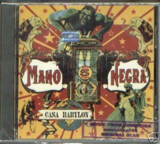 Mano Negra Casa Babylon SEALED CD Manu Chao