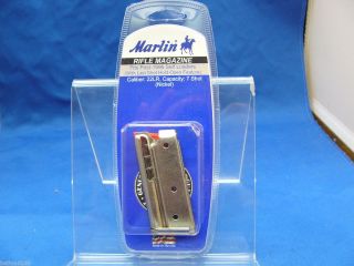 Marlin Factory Magazine Mag 7 Round 22LR Long Rifle Nickel Post 96 Mod