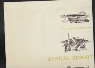 1963 Annual Report The Marquardt Corporation