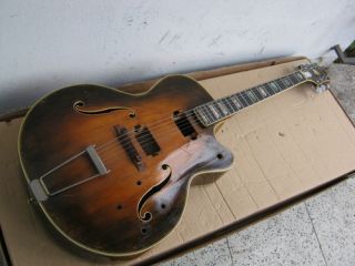 60s Custom Jazz Guitar Made for Martin Mull
