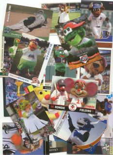 Minor League Baseball Mascots All Different 4 $1