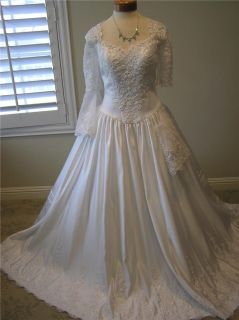 NWOT P.C Marys 4968 wedding dress bridal gown Quinceanera Bell short