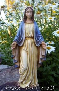 Lovely 20 Blessed Virgin Mary Religious Outdoor Garden Statue Grotto
