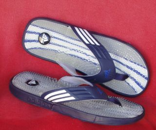Addidas Massage Footbed Thong Sz 13 Flip Flop Waterproof Sandal Men