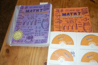 Teaching Textbooks Math 7 Complete Set