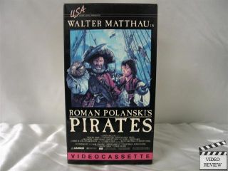 Pirates Roman Polanskis VHS Walter Matthau