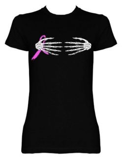 Hands Breast Cancer Ribbon Halloween Costume Maternity T Shirt