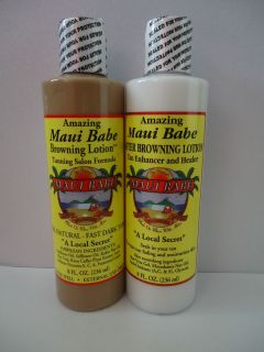 Maui Babe Indoor Beach Pack 2 8oz Bottles