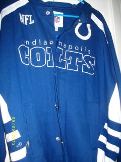 NFL Colts Team Jacket and Hat