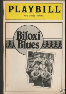 Vintage Playbill for Biloxi Blues Matthew Broderick C85