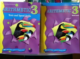 Abeka 3 Grade Arithmetic Newest Edition