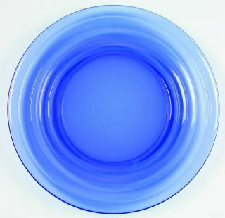 Hazel Atlas Moderntone Cobalt Blue Dinner Plate 19735
