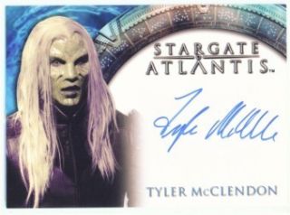 Tyler McClendon Kenny Wraith Autograph Stargate Heroes