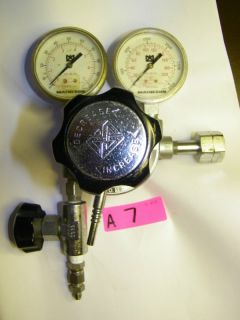 Matheson Gas Regulator Model No 19 3000 PSIG Inlet Pre