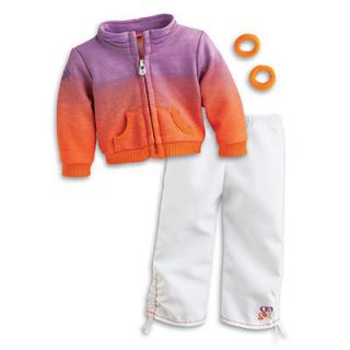 American Girl McKenna WARM UP OUTFIT Complete (shoes and style card