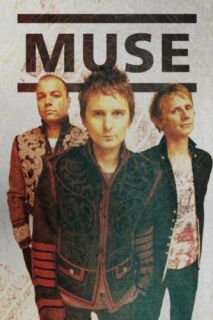 Muse Band Poster Matthew Bellamy Chris Wolstenholme New