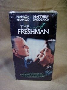 New VHS The Freshman Marlon Brando Matthew Broderick
