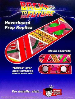 Matty Collector Back to the Future Hoverboard Prop Replica w/ Bonus