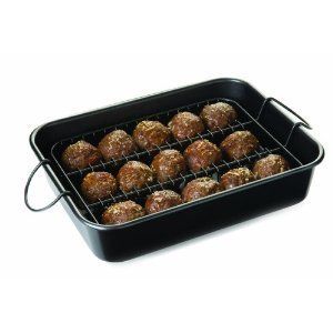 Chicago Metallic Meatball Baker Nonstick Roasting Pan