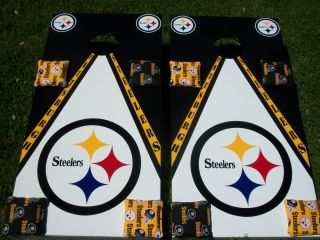 Steelers Cornhole Boards
