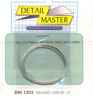 DET1303 2ft Braided Line 3 035 Detail Master