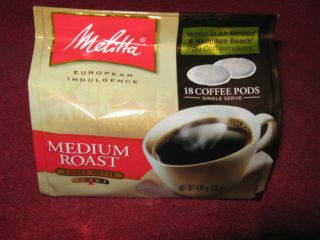 Melitta Med Roast Coffee Pods For All Senseo Hamilton Beach Pod Coffee