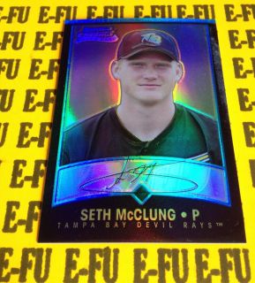 Chrome RC Refractor 173 Seth McClung Tampa Bay Devil Rays