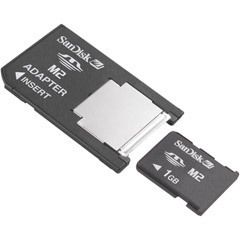 SanDisk 1GB M2 Micro Memory Stick Card Sony Ericsson Cellphone SDMSM2