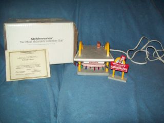 Mcmemories The Official McDonalds Collectibles Club Lighted Sculpture