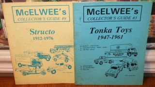 Mcelwees Vintage Tonka Structo Collectors Reference Price Guide Book